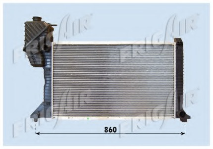 Radiator racire motor 0206 2081 FRIGAIR pentru Mercedes-benz Sprinter