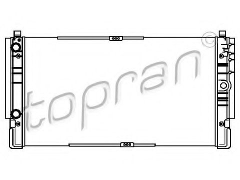 Radiator racire motor 113 326 TOPRAN pentru Vw Eurovan Vw Transporter