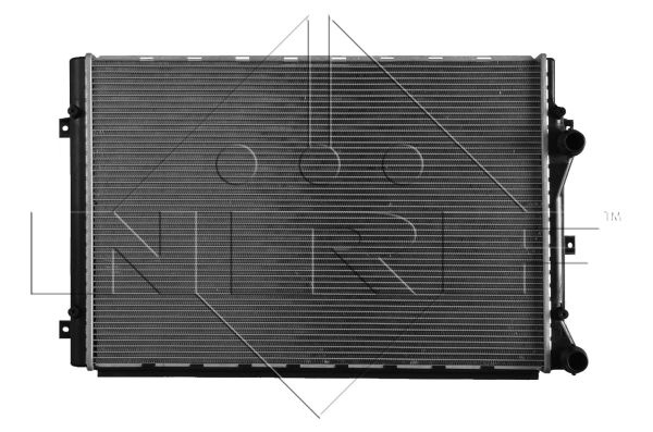 Radiator, racire motor (53816 NRF) AUDI,SEAT,SKODA,VW A3|A3, A3 / S3|ALTEA XL|BEETLE|BEETLE, BJALLA, FUSCA|BORA / JETTA, GOLF, JETTA, VENTO|BORA, JETTA, JETTA / CLASICO|BORA, JETTA, VENTO|CADDY|CC|CC,