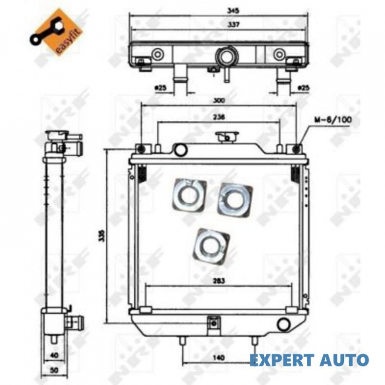 Radiator, racire motor Aixam 500 (1997-2016) #8 1758072051