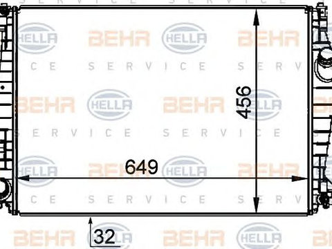 Radiator racire motor ALFA ROMEO 159/SPIDER - Cod intern: W20090358 - LIVRARE DIN STOC in 24 ore!!!