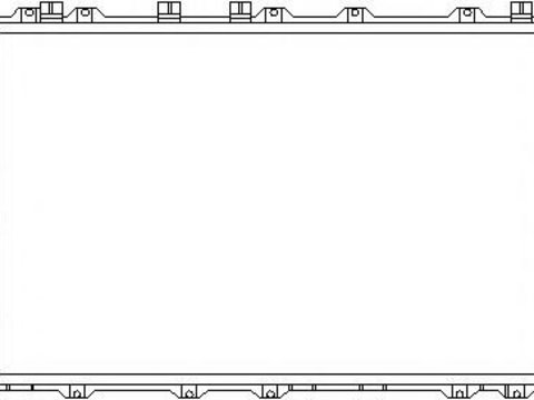 Radiator, racire motor AUDI 100 limuzina (4A, C4), AUDI 100 Avant (4A, C4), AUDI A6 limuzina (4A, C4) - TOPRAN 112 219