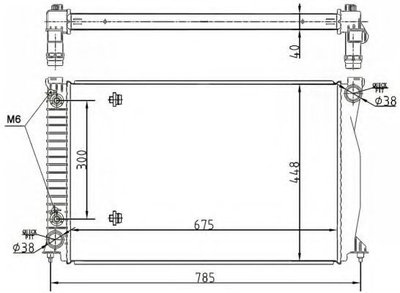 Radiator, racire motor AUDI A6 Avant (4F5, C6) (20