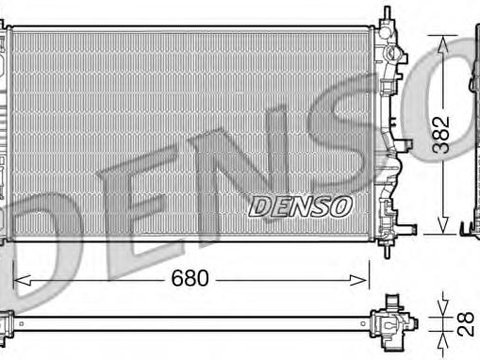Radiator, racire motor CHEVROLET CRUZE hatchback (J305) - DENSO DRM15005