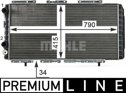 Radiator, racire motor CITROËN JUMPER (230L), Van