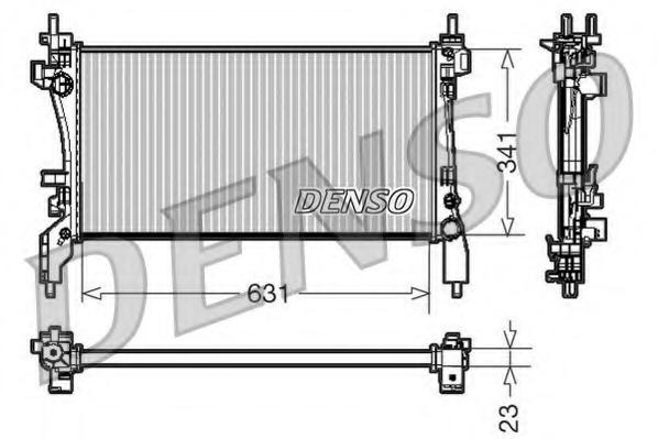 Radiator, racire motor Citroen NEMO caroserie (AA_