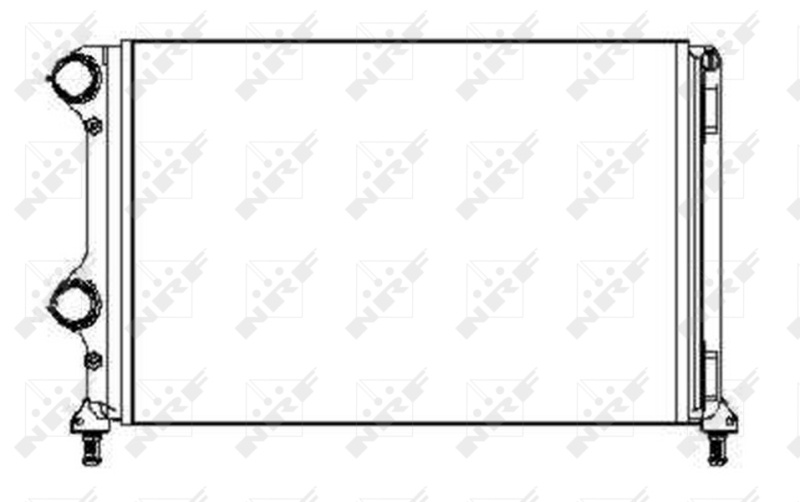 Radiator racire motor # Fiat Doblo 2006 2007 2008 2009 2010 2011 2012 2013 2014 2015 2016 2017 2018 2019 2020 2021 2022 2023 2024 2025 # 53245A # NRF