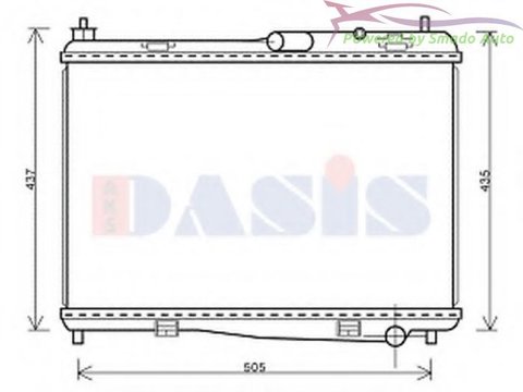 Radiator, Racire Motor FORD FIESTA VI 1.25 06.2008 ... Prezent 1242 Benzina