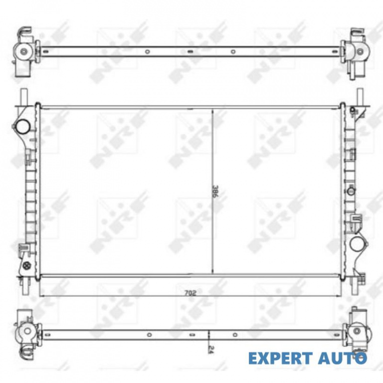 Radiator, racire motor Ford TOURNEO CONNECT 2002-2