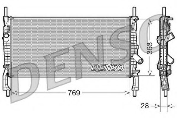 Radiator, racire motor FORD TRANSIT caroserie (200