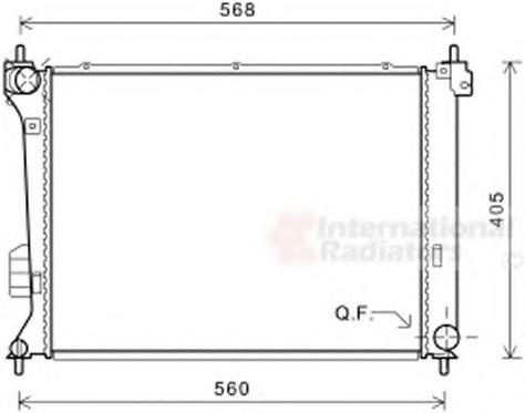 Radiator, racire motor HYUNDAI i20 (PB, PBT) - VAN