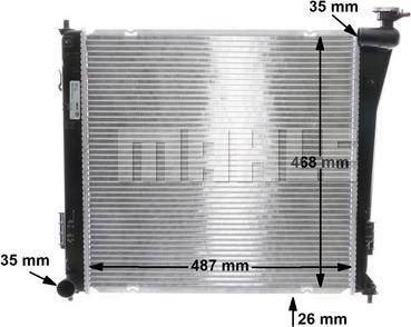 Radiator, racire motor HYUNDAI i40 CW (VF), Turism