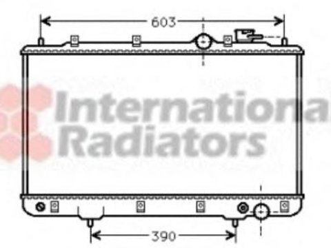 Radiator, racire motor HYUNDAI LANTRA (J-1) - VAN WEZEL 82002031
