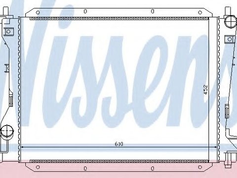 Radiator, racire motor JAGUAR S-TYPE (CCX) (1999 - 2009) NISSENS 66703 piesa NOUA