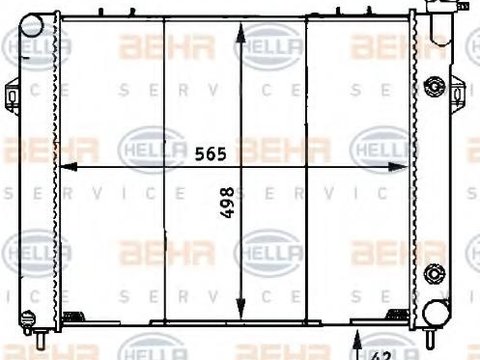 Radiator, racire motor JEEP GRAND CHEROKEE (ZJ) - HELLA 8MK 376 707-371