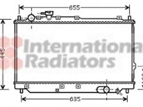 Radiator, racire motor KIA CARENS I (FC) - VAN WEZEL 83002059