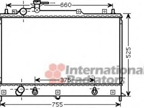 Radiator, racire motor MAZDA CX-7 (ER) - VAN WEZEL 27002210