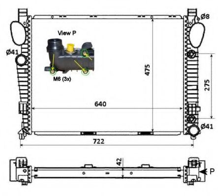 Radiator, racire motor MERCEDES-BENZ S-CLASS (W220