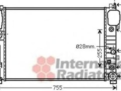 Radiator, racire motor MERCEDES-BENZ S-CLASS limuzina (W221), MERCEDES-BENZ S-CLASS cupe (C216) - VAN WEZEL 30002447