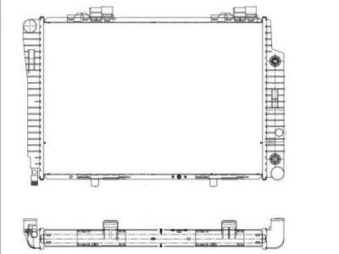 Radiator racire motor Mercedes Clasa C (W202), Clk (C208), Slk (R170), Slk (R171)