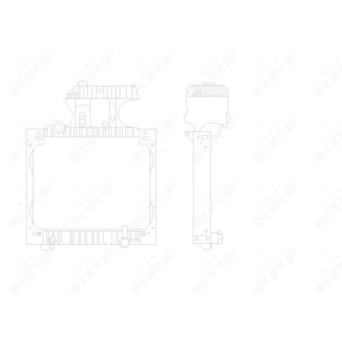 Radiator racire motor Nrf 50589