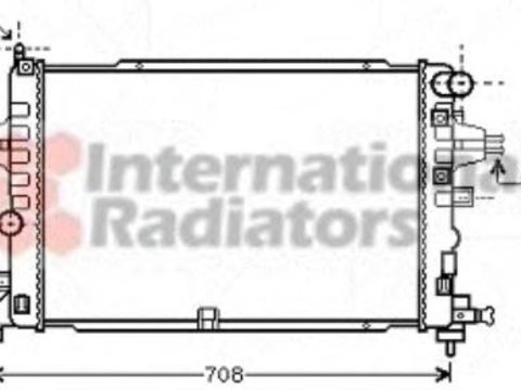 Radiator, racire motor OPEL ASTRA H (L48), OPEL ASTRA H combi (L35), OPEL ASTRA H Sport Hatch (L08) - VAN WEZEL 37002381