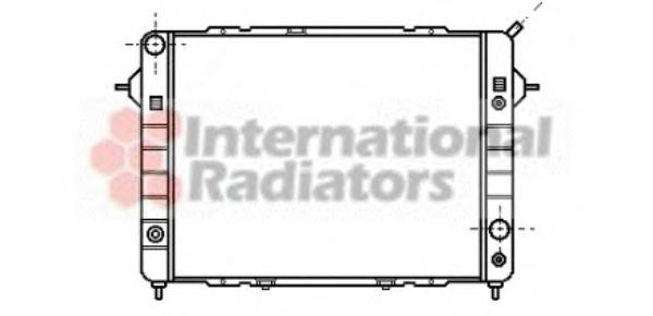 Radiator, racire motor OPEL SENATOR B (29_), OPEL OMEGA A combi (66_, 67_), OPEL OMEGA A (16_, 17_, 19_) - VAN WEZEL 37002090