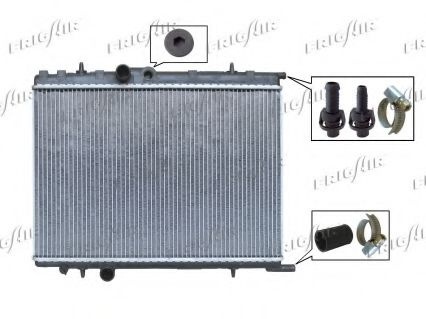 Radiator, racire motor PEUGEOT 206 SW (2E/K) (2002