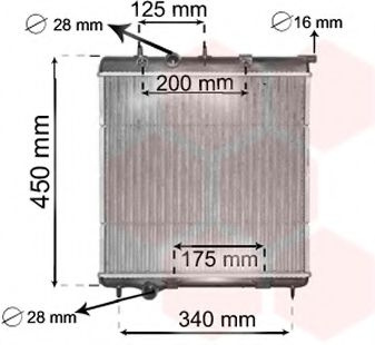 Radiator, racire motor PEUGEOT 207 CC (WD_) (2007 