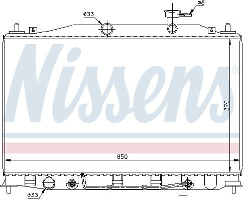 Radiator. racire motor Radiator motor se potrivește. HYUNDAI ACCENT II ACCENT III 1.4-1.6 HYUNDAI ACCENT II (LC), Sedan, 09.1999 - 11.2017 Nissens 67503