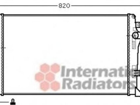 Radiator, racire motor RENAULT Scenic III (JZ0/1_), RENAULT GRAND Scenic III (JZ0/1_) - VAN WEZEL 43002414