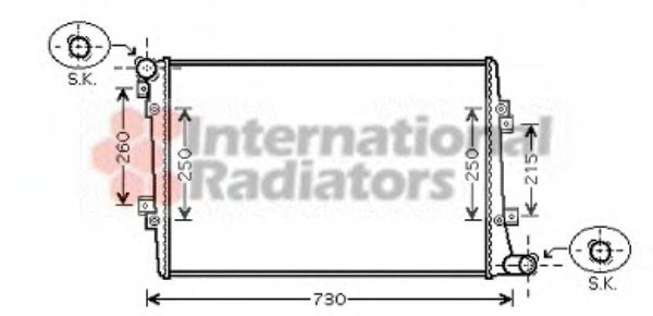 Radiator, racire motor SKODA OCTAVIA II (1Z3) (200