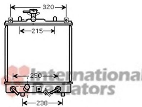 Radiator, racire motor SUZUKI IGNIS (FH) - VAN WEZEL 52002095