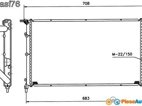 Radiator racire Renault Twingo .