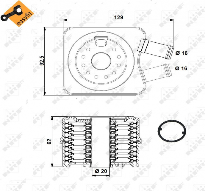Radiator Racire Ulei Audi A4 B5 1994 199