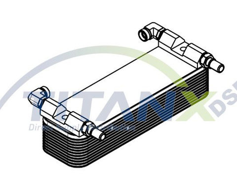 Radiator racire ulei, cutie de viteze automata TITANX OX129015