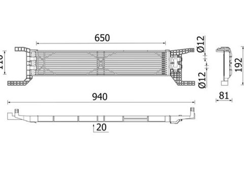 Radiator racire ulei, cutie de viteze automata MAHLE CLC 324 000P