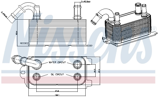 Radiator racire ulei cutie viteze automa