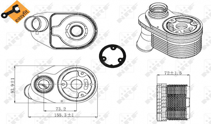 Radiator Racire Ulei IVECO Daily 31325 1