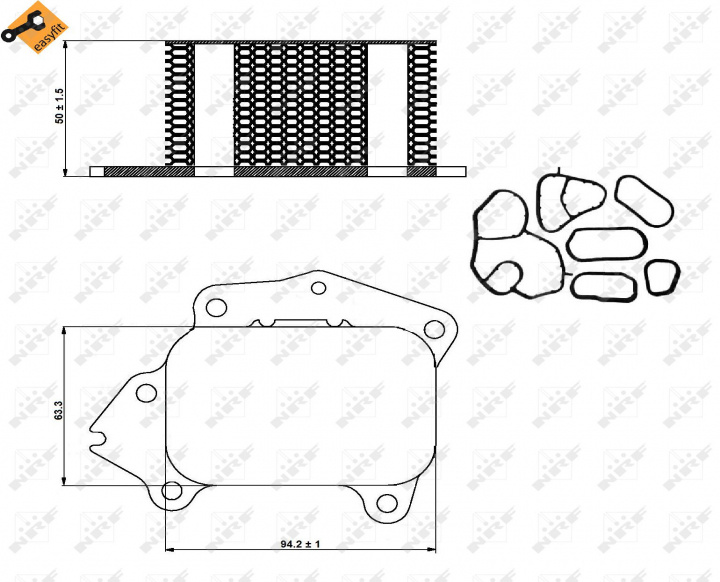 Radiator Racire Ulei Mazda 121 31333 11-