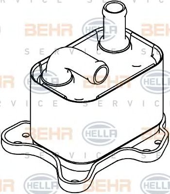 Radiator racire ulei OPEL ASTRA J - Cod intern: W20091201 - LIVRARE DIN STOC in 24 ore!!!