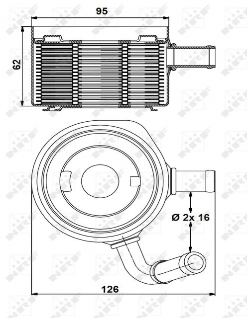 Radiator Racire Ulei Termoflot Renault C