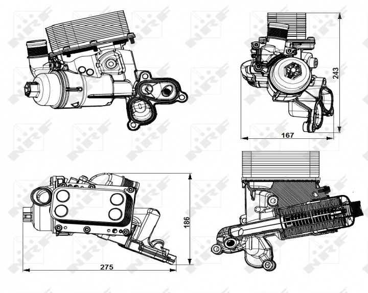 Radiator Racire Ulei Termoflot Renault M