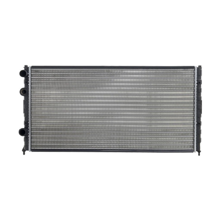 Radiator racire Vw Passat (B4), 09.1993-12.1996 2,0 79/85/110kw Cv Manuala Cu Ac, 2,8 Vr6 128/2,9 Vr6 135kw Cv Manuala Cu/Fara Ac Benzina, cu conectori rapizi intrare/iesire, 720x370x34, Cu lipire fagure mecanica Aftermarket