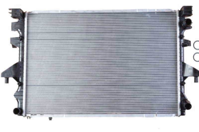 Radiator racire Vw Transporter T5, Transporter/Multivan/Caravelle 05.2003-11.2009 2,5 Tdi 120kw Cv Manuala Diesel, cu/fara AC, cu conectori rapizi intrare/iesire, 710x468x34, Cu lipire fagure mecanica Aftermarket