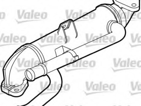 Radiator recirculare gaze de esapament 817754 VALEO pentru Vw Passat Audi A4 Skoda Superb