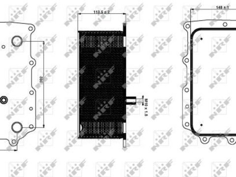 Radiator ulei 31335 NRF pentru Nissan Murano Bmw Seria 5