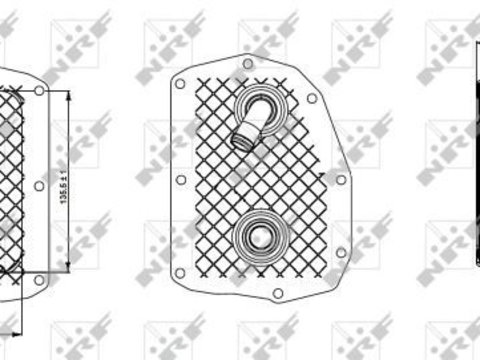 Radiator ulei 31352 NRF pentru Mercedes-benz Sl Mercedes-benz S-class Mercedes-benz C-class Mercedes-benz G-class Mercedes-benz E-class