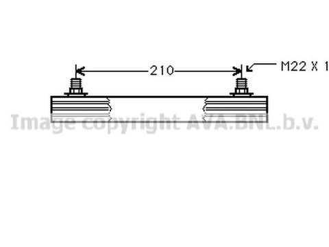 Radiator ulei cutie automata BMW 3 cupe E36 AVA BW3160