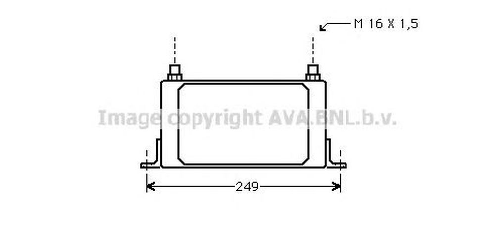 Radiator ulei cutie automata FIAT TIPO 160 AVA FT3137